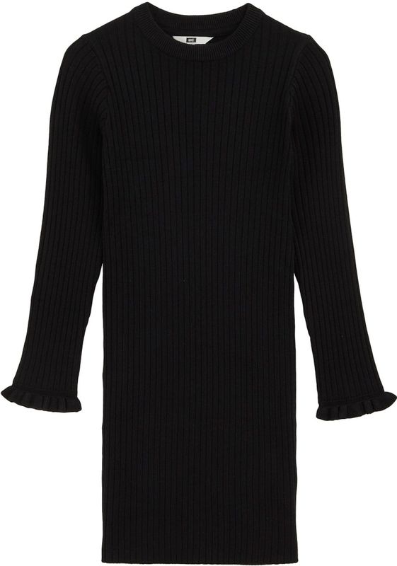 WE Fashion - Jurk - Midi-lengte - Ribgebreide Stof - Zachte Viscose en Nylon