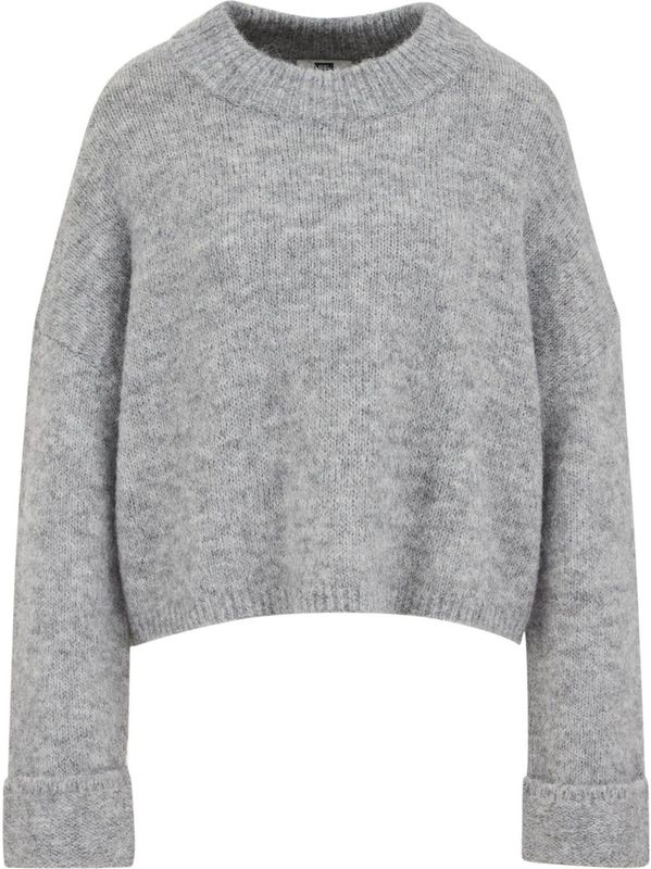 WE Fashion - Trui - Lichtgrijs - Knitwear - Lange Mouw
