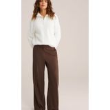 WE Fashion - Pullover - Wit - Gebreid