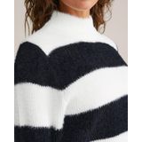 WE Fashion - Gestreepte Trui - Regular Fit - Gebreide Truien