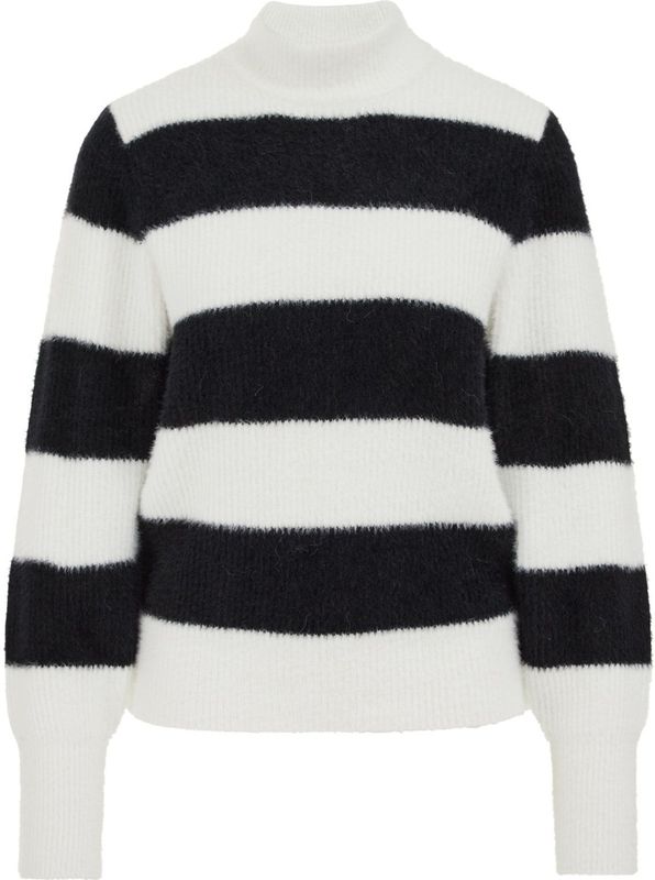 WE Fashion - Gestreepte Trui - Regular Fit - Gebreide Truien