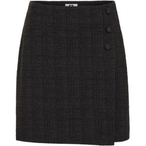 WE Fashion - Bouclé Rok - Korte Lengte - Regular Fit