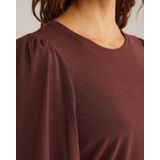 WE Fashion - Pullover - Donkerrood - Fijn Gebreid