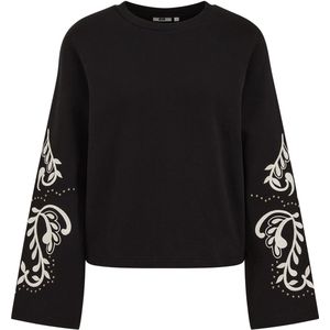 WE Fashion - Dames Sweater - Regular Fit - Met Borduursel