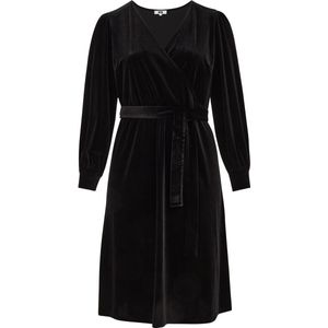 WE Fashion - Curve - Velvet Jurk - Dames