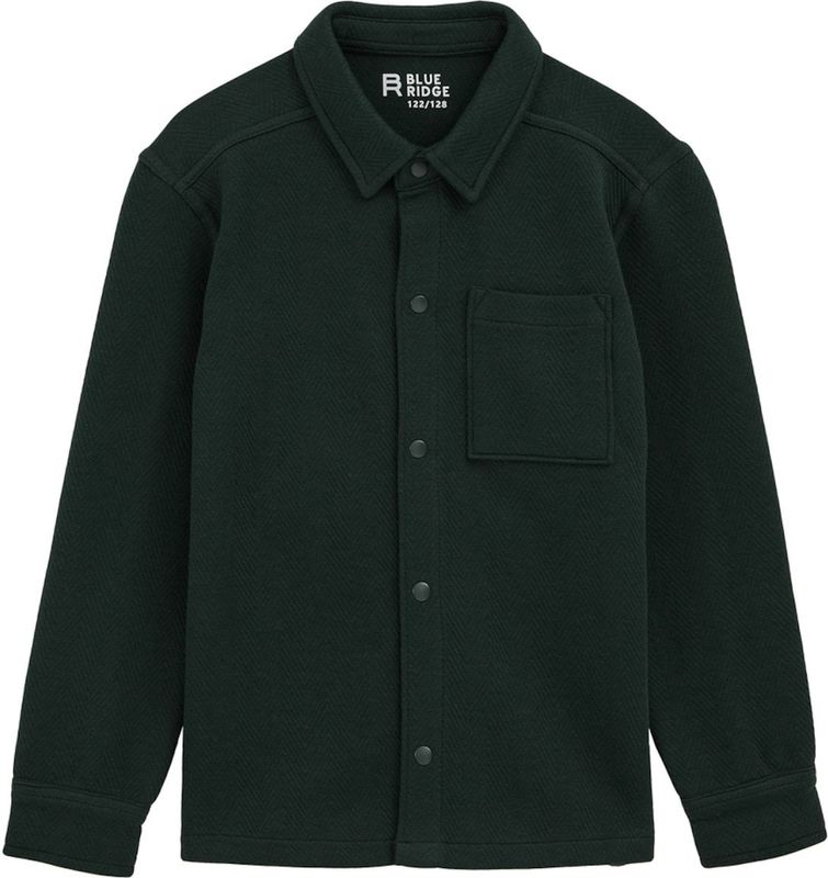 WE Fashion - Blue Ridge - Overhemd - Donkergroen