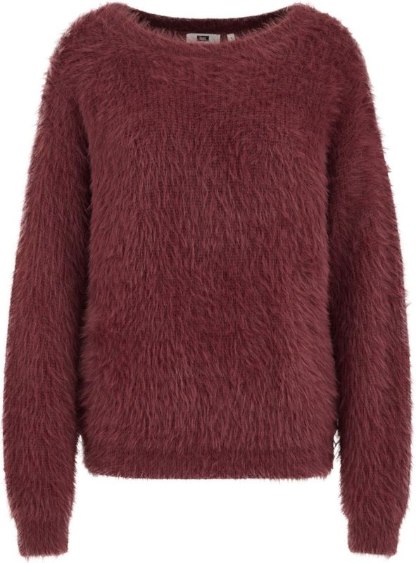 WE Fashion - Gebreide Trui - Donkerrood