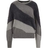 WE Fashion Trui  grijs / donkergrijs