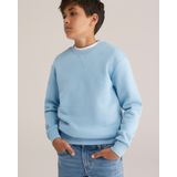 Blue Ridge - Jongens Sweater - Lichtblauw - Regular Fit - Katoen