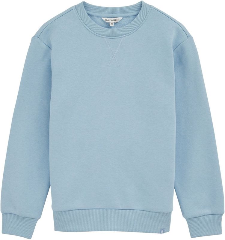 Blue Ridge - Jongens Sweater - Lichtblauw - Regular Fit - Katoen