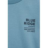 WE Fashion - Sweatshirt - Lichtblauw / Donkerblauw - Lange Mouw