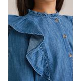 WE Fashion - Blue Ridge - Blouse - Denim - 100% Katoen