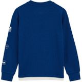 WE Fashion Jongens T-shirt met structuur