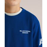 WE Fashion Jongens T-shirt met structuur