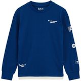 WE Fashion Jongens T-shirt met structuur