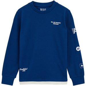 WE Fashion Jongens T-shirt met structuur