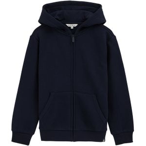 WE Fashion - Sweatvest - Marine - Met Capuchon - Lange Mouw