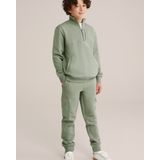 WE Fashion - Blue Ridge - Sweater - Met Lange Mouwen - Opstaande Kraag - Korte Rits