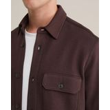 WE Fashion - Overshirt - Donkerbruin - Regular Fit - Lange Mouwen