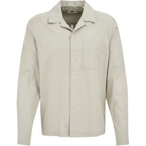 WE Fashion - Regular Fit - Overhemd - Beige - Katoen