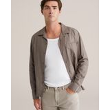 WE Fashion - Regular Casual Overhemd - Groen