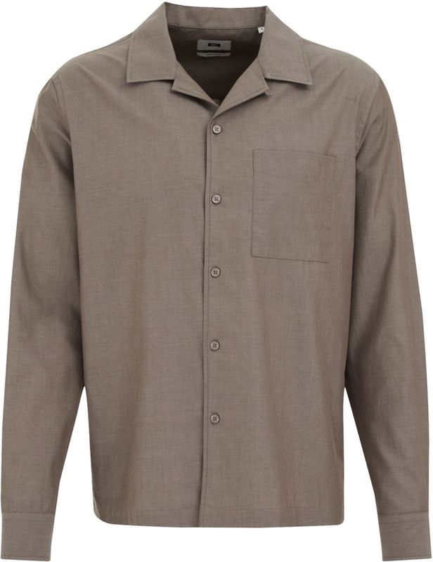 WE Fashion - Regular Casual Overhemd - Groen