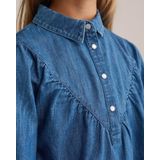 WE Fashion - Blue Ridge - Top - Denim Look - 100% Katoen