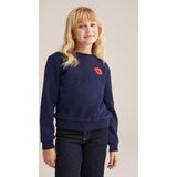 WE Fashion - Sweater - Meisjes - Regular Fit - Ronde Hals - Vrolijke Opdruk