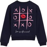 WE Fashion - Sweater - Meisjes - Regular Fit - Ronde Hals - Vrolijke Opdruk