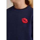 WE Fashion - Sweater - Meisjes - Regular Fit - Ronde Hals - Vrolijke Opdruk