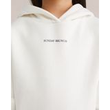 WE Fashion - Sweatshirt - Opaal - Chocoladebruin - Zwart - Wit