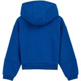 WE Fashion - Sweatshirt - Kobaltblauw - Capuchon - Wijde Pasvorm