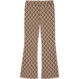 WE Fashion - Flared Broek - Polyester - Elastische Tailleband