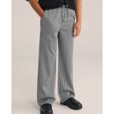 WE Fashion - Meisjes Broek - Zwart - Regular Fit