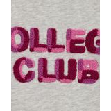 WE Fashion - Sweatshirt - Grijs - Oversized - Lange Mouw