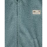 WE Fashion - Fleece Jas - Beige - Met Capuchon