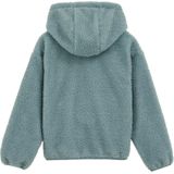 WE Fashion - Fleece Jas - Beige - Met Capuchon