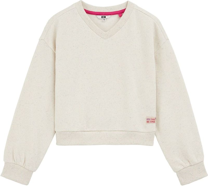 WE Fashion - Sweater - V-hals - Geribde Boorden