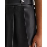 WE Fashion - Imitatieleren Rok - A-lijnrok