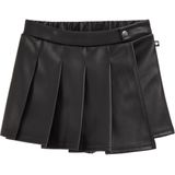 WE Fashion - Imitatieleren Rok - A-lijnrok