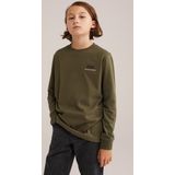 WE Fashion - Blue Ridge - Longsleeve - Olijfgroen