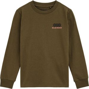 WE Fashion - Blue Ridge - Longsleeve - Olijfgroen