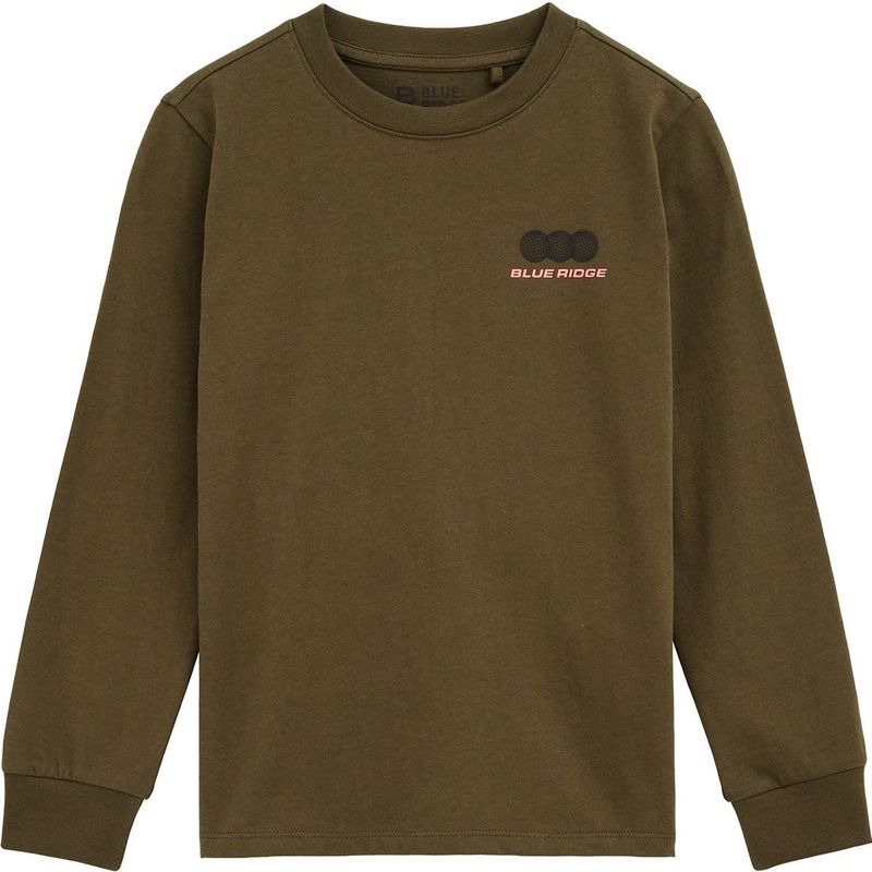 WE Fashion - Blue Ridge - Longsleeve - Olijfgroen