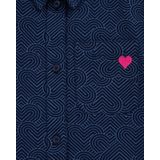 WE Fashion - Blue Ridge - Jurk - Jersey - Lange Mouwen - Katoen