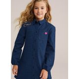 WE Fashion - Blue Ridge - Jurk - Jersey - Lange Mouwen - Katoen