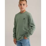 WE Fashion - Blue Ridge - Longsleeve - Olijfgroen