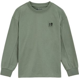 WE Fashion - Blue Ridge - Longsleeve - Olijfgroen