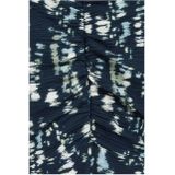 WE Fashion - Dames Jurk - Donkerblauw - Curve - Regular Fit