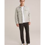 WE Fashion - Overshirt - Regular Fit - Met Structuur