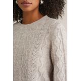 WE Fashion - Gebreide Trui - Beige